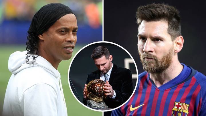 Ronaldinho: Messi is not the best in history