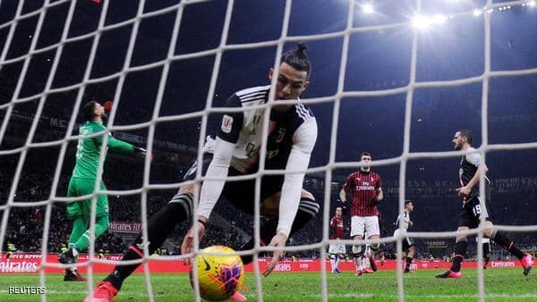 Ronaldo saves Juventus from losing to Milan