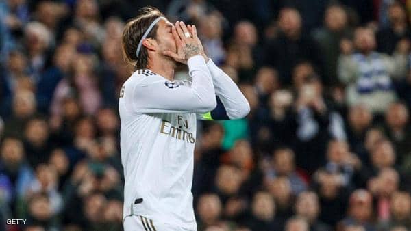 5 angry words … cameras capture Ramos after De Bruyne’s goal