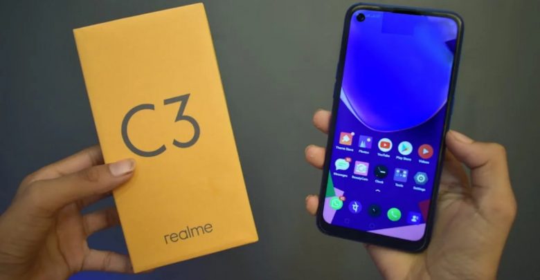 Realme C3 phone revealed