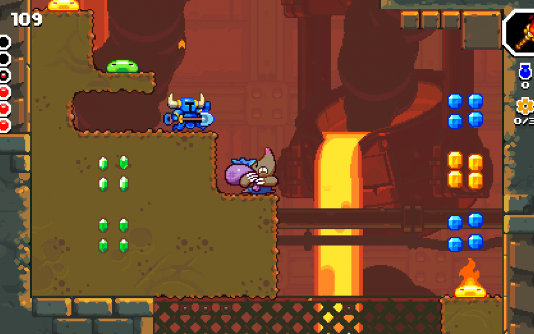 Shovel Knight Dig will be released next year and a new set of photos