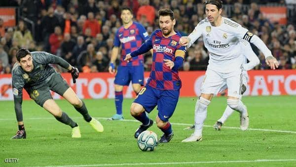 Land Clasico .. Barcelona wrestles with “shaky” real