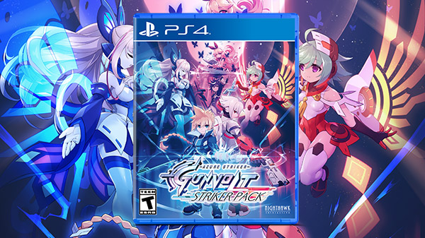 The store version of the Azure Striker Gunvolt: Striker Pack for PS4 is announced in the West