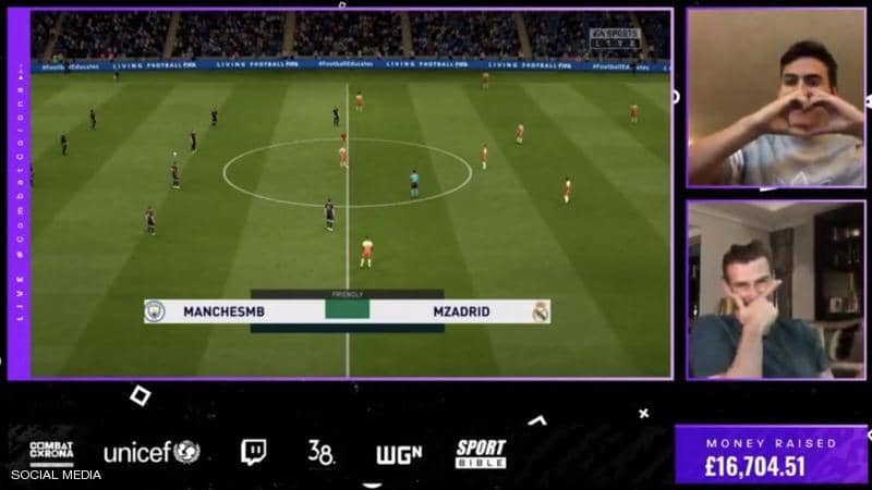 Dybala embarrasses Bill in a remote electronic match .. and excluded him and then defeated him