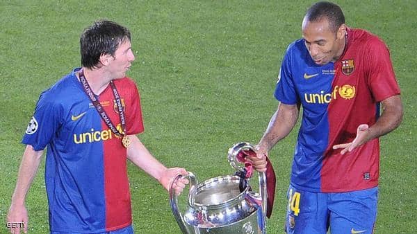 Messi: That is why I did not dare look at Thierry Henry