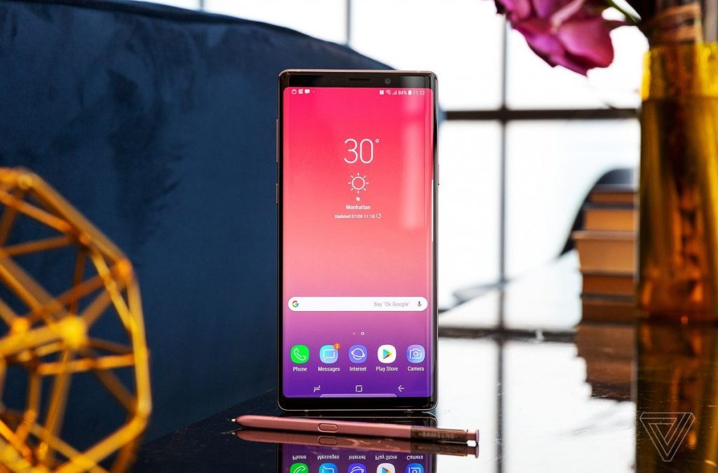 Samsung is updating the Samsung One UI 2.1 for the Galaxy Note 9