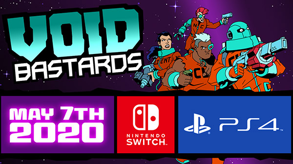 Void Bastards released for PS4 / Switch in May