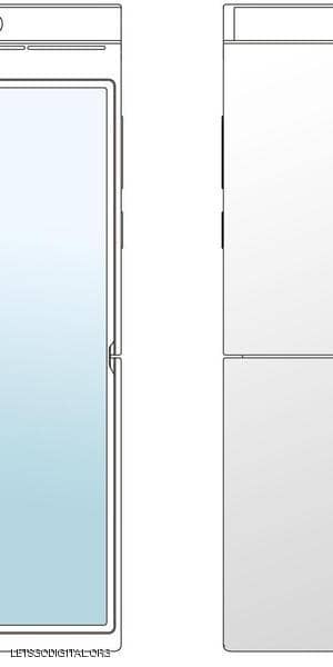 Patented foldable and rotating Xiaomi phone