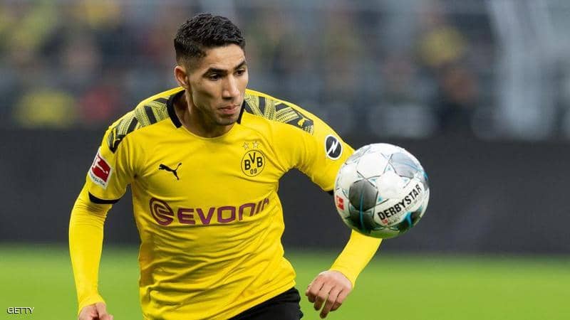 Dortmund announces the departure of Hakimi … and his next destination is Italy