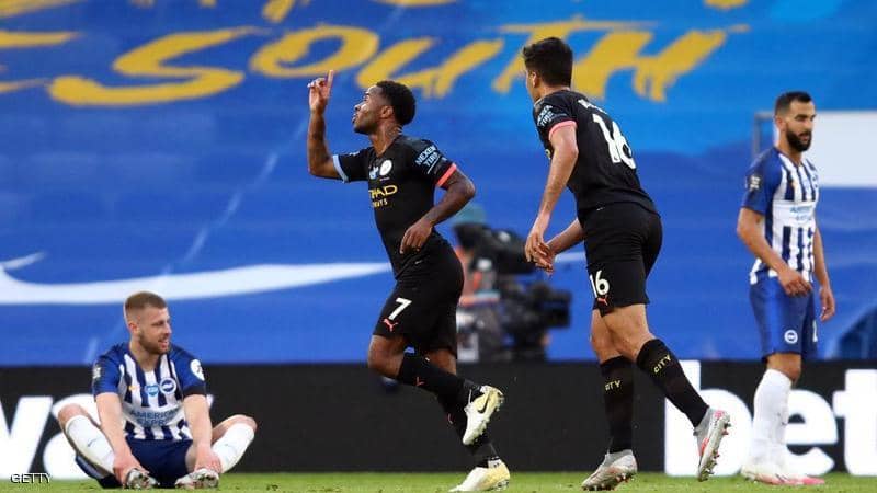 Sterling crushes Brighton … and chases “scorers”