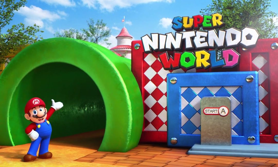 Set a new date for the opening of the Super Nintendo World theme park in the autumn