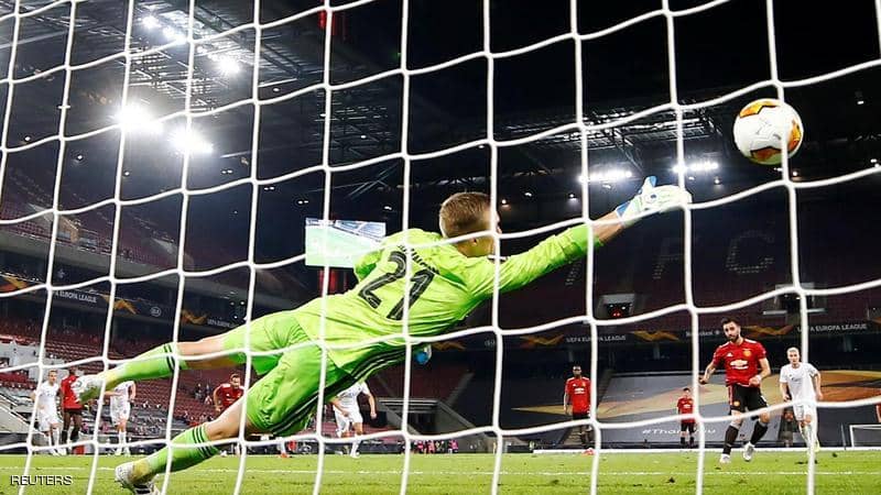 The “Red Devils” breathe a sigh of relief to cross the semi-finals of the Europa League