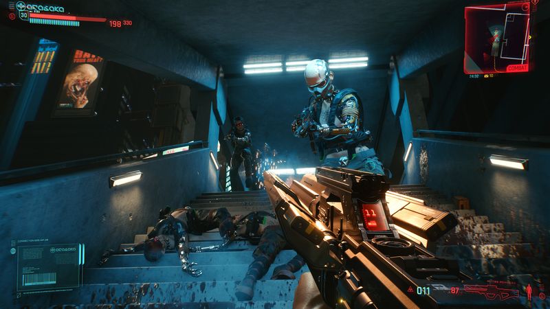 Cyberpunk 2077’s culture of violence is a highlight
