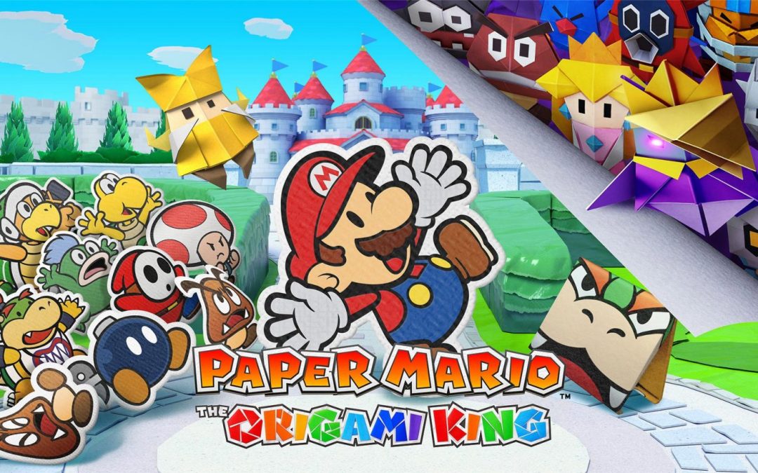 Paper Mario: The Origami King and over half a million copies sold last month