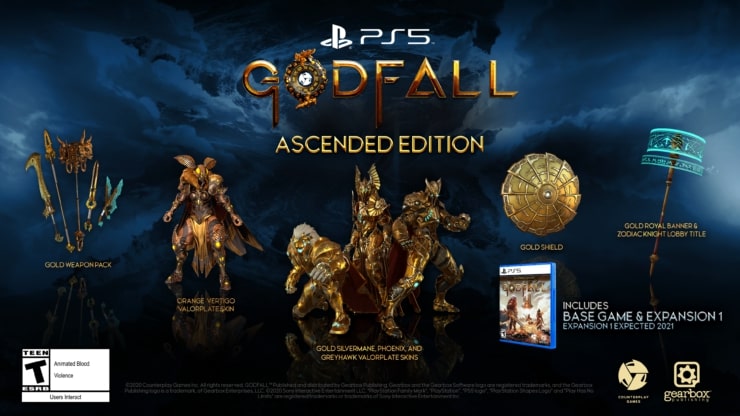Godfall reveals special versions