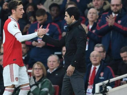 Arteta striker Ozil: he cannot play at the advanced Arsenal