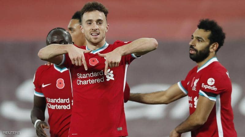 Jota saves Liverpool in the last 5 minutes