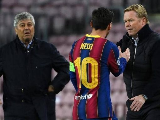 Coman flirts at Messi … and a “specific request” from Griezmann