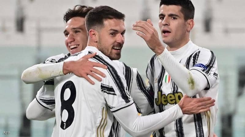 European champions .. Ronaldo and Morata go up to Juventus to the round of 16