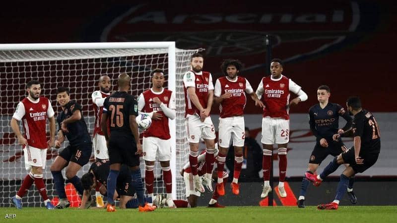 Arsenal’s suffering continues … A loss from City and bid farewell to the League Cup
