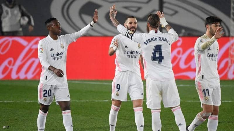 Real achieve its fifth successive victory and continue to chase Atlético