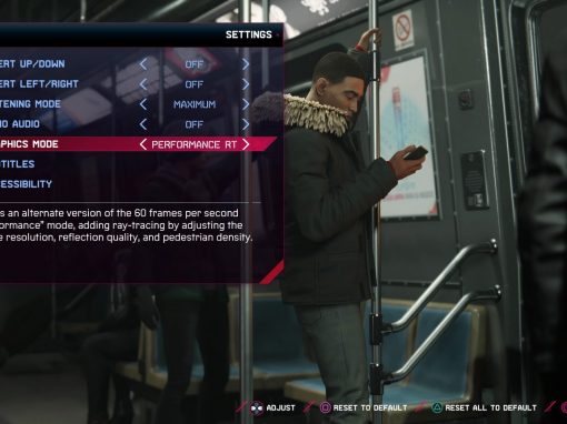 Spider-Man Miles Morales now supports 60fps gameplay with ray tracing!