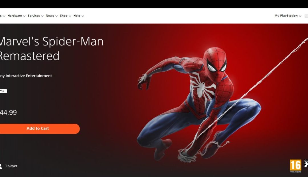 It appears that Marvel’s Spider-Man remaster will soon be available separately