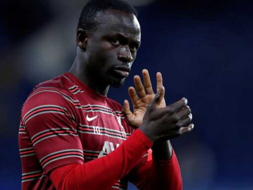 Mane arrives in Munich for a medical examination