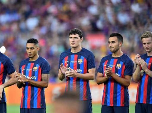 Barcelona scored 4 players out of 5 before the league