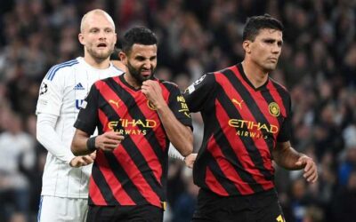 A sad night in Manchester City shirt