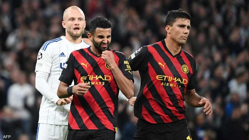 A sad night in Manchester City shirt
