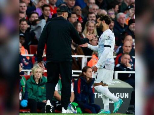 Klopp justifies replacing Mohamed Salah in Liverpool’s defeat