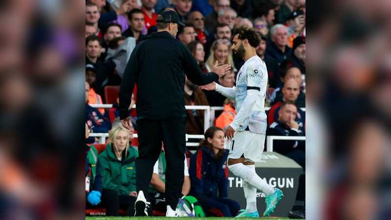 Klopp justifies replacing Mohamed Salah in Liverpool’s defeat