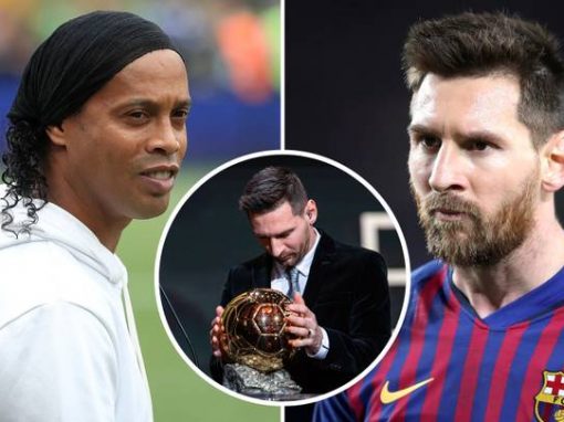 Ronaldinho: Messi is not the best in history