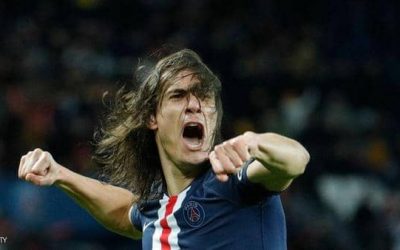 Cavani finally hits the net in the PSG victory over Lyon