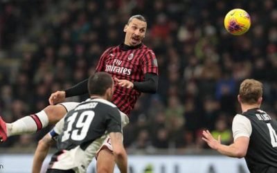 He is 38 years old and is running at a rate of 25 … unbelievable numbers for Ibrahimovic