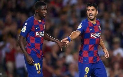 Suarez and Dembele’s successor unveiled in Barcelona