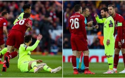 For the first time, the Liverpool star reveals why he hit  Messi?