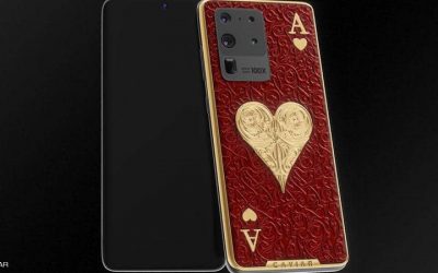 For the wealthy only .. “Galaxy” inlaid with gold and precious stones