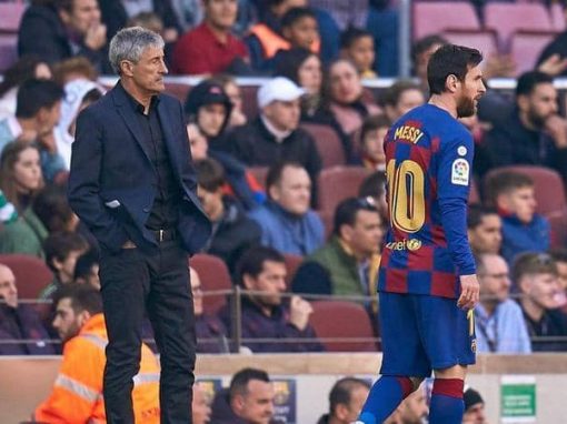 Sittin: Barcelona players rely heavily on Messi