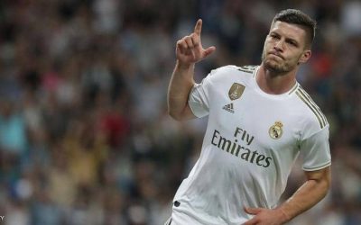 Corona and Real Madrid .. Jovic used the same equipment as the “injured player”
