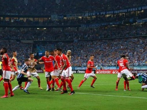 Fight and 8 red cards in the Porto Alegre derby