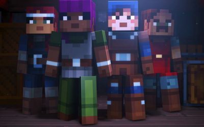 Minecraft Dungeons get a short play clip