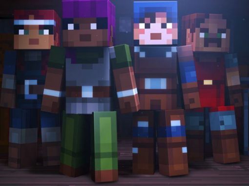 Minecraft Dungeons get a short play clip