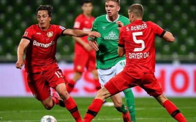 Haverts double drove Bayer Leverkusen to crush Bremen