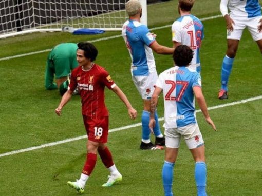 The first meeting since the league stopped .. Liverpool sweeps Blackburn