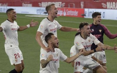 Seville cuts the La Liga comeback … and Ocampos shines