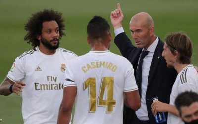 Zidane enters the “Three Giants” club .. and scolds its players