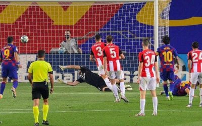 In 6 minutes .. Rakitic saves Barcelona from another shock