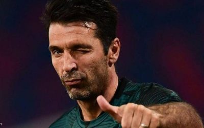 Buffon broke a record held by Maldini